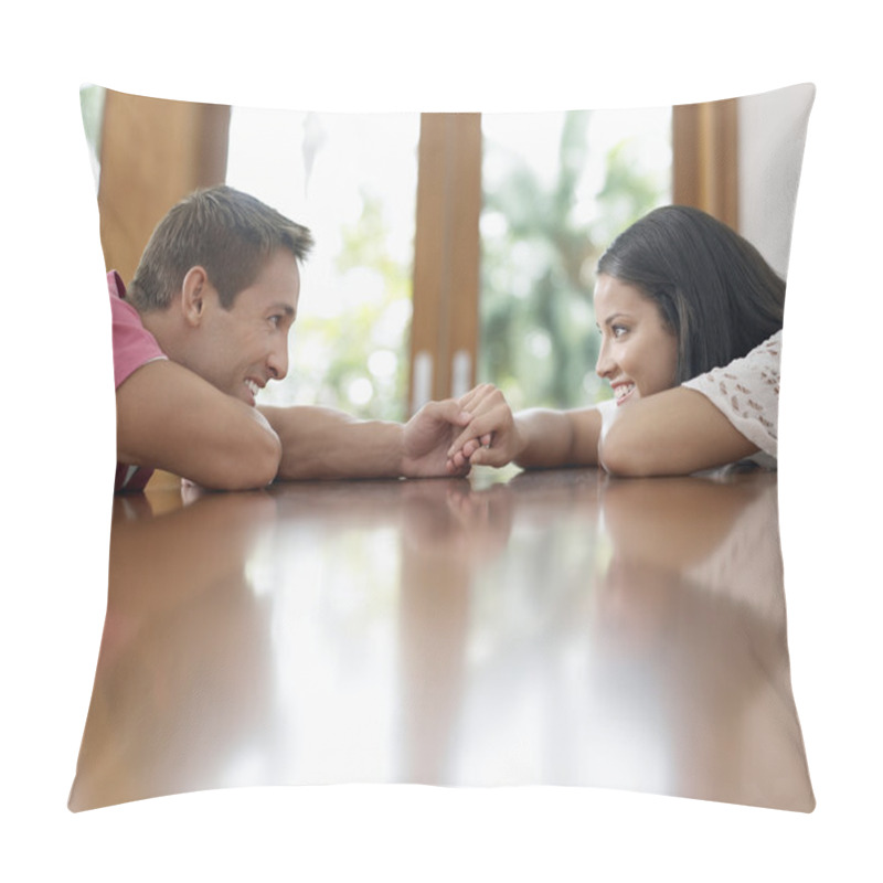 Personality  Couple Holding Hands Pillow Covers