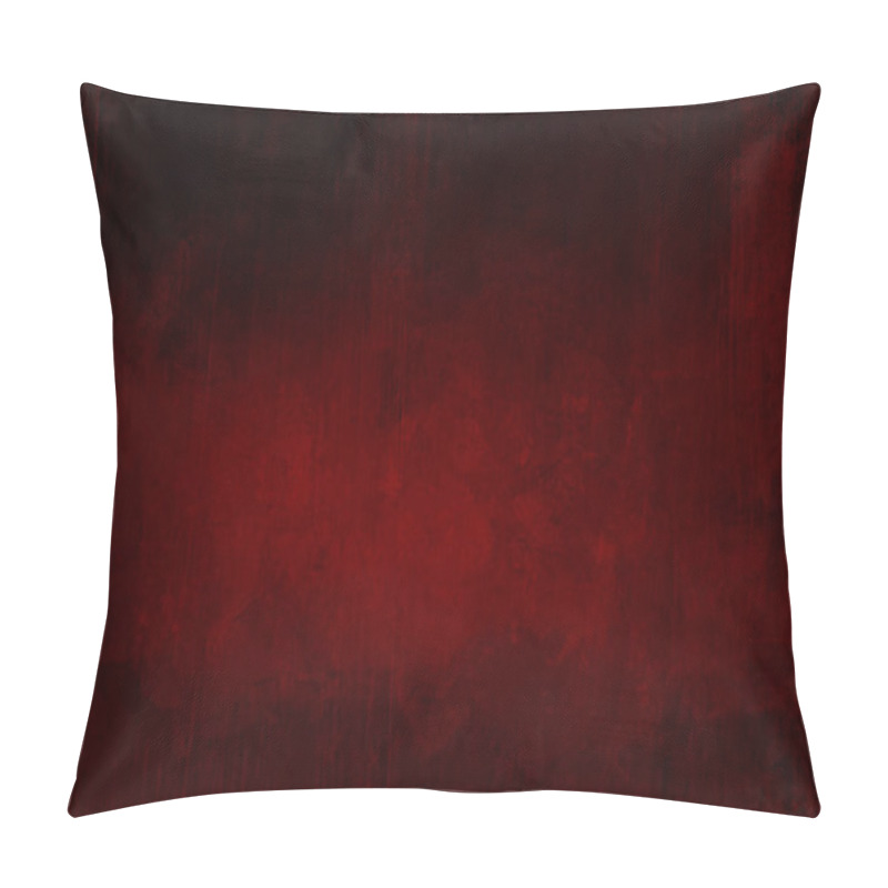 Personality  Dark Red Grungy Background With Spotlight Background  Pillow Covers