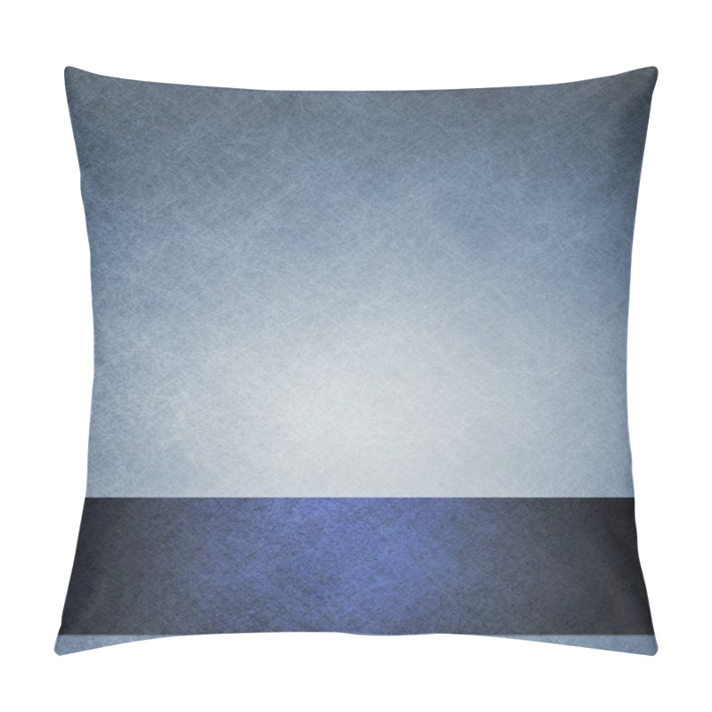 Personality  Blue Background Layout Pillow Covers