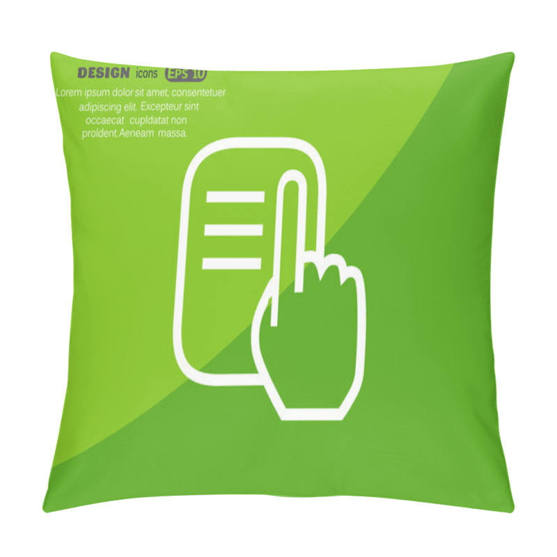 Personality  Read Web Icon Pillow Covers