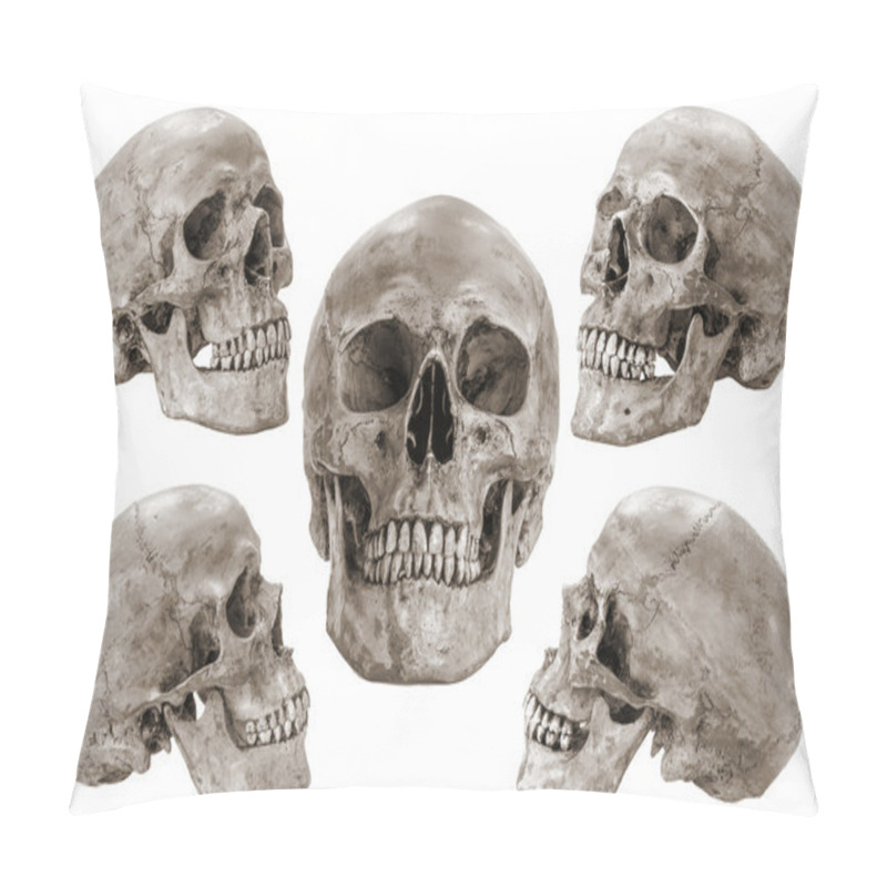 Personality  Skull Model Pillow Covers