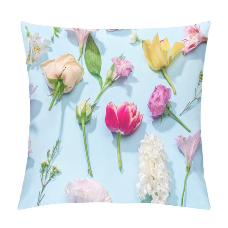 Personality  Beautiful Blooming Flowers Pillow Covers