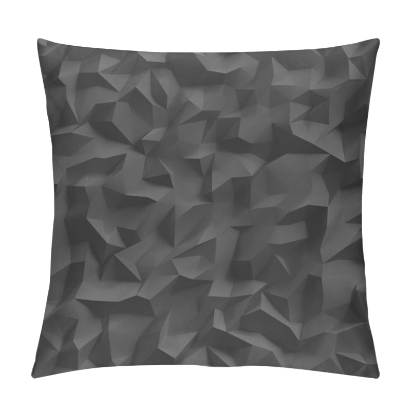 Personality  Low Poly Digital Geometric Background Pillow Covers