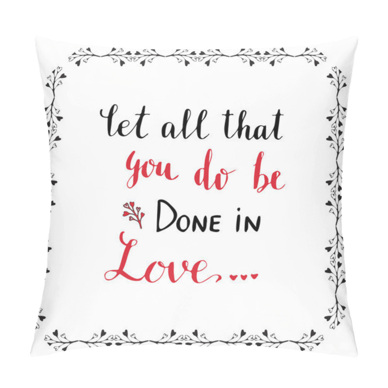 Personality  Handwritten Vector Lettering. Pillow Covers