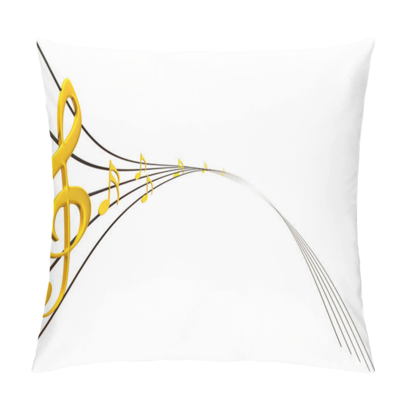 Personality  Treble Clef Pillow Covers