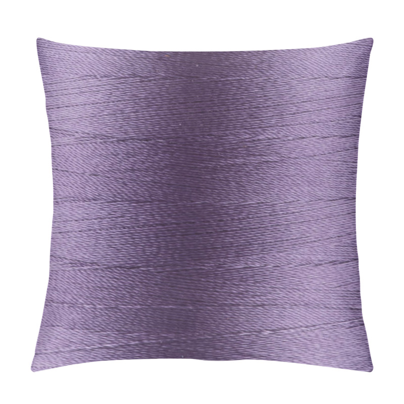 Personality  Purple Violet Full Frame Background Of Thread Lines  Pillow Covers