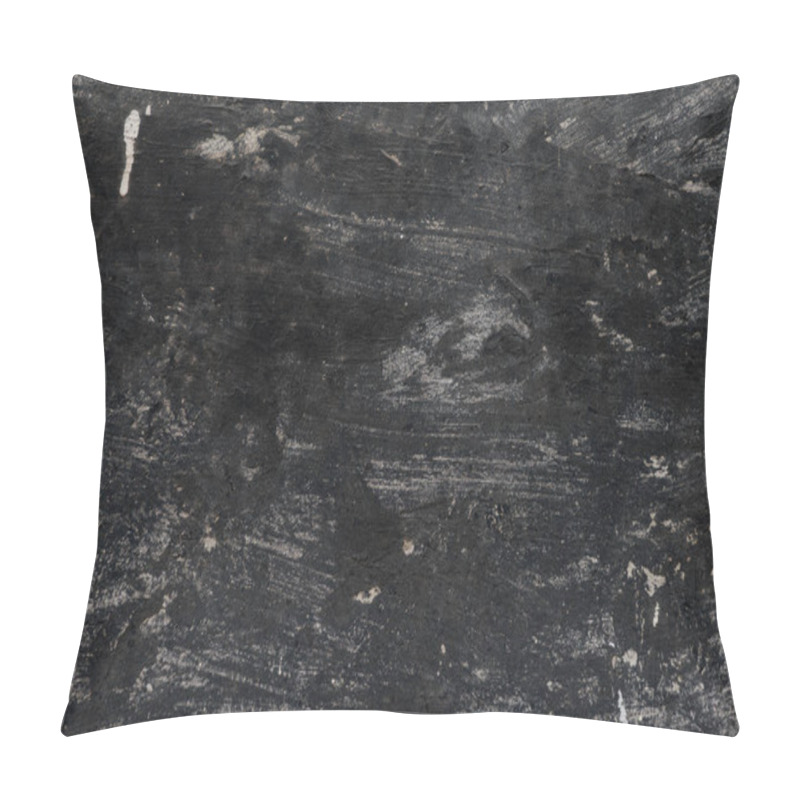 Personality  Old Black Weathered Cement Wall Texture Pillow Covers