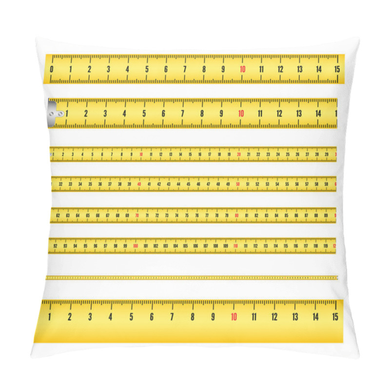 Personality  Measuring Tape For Tool Roulette Pillow Covers