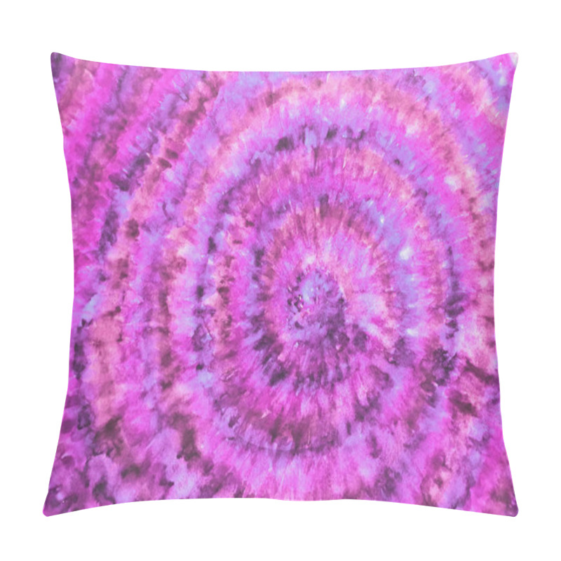 Personality  Tie Dye Shibori Seamless Pattern. Watercolour Abstract Texture. Pillow Covers