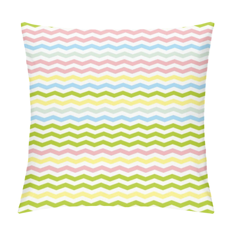 Personality  Chevron Zig Zag Tile Vector Pattern Or Seamless Background. Pillow Covers