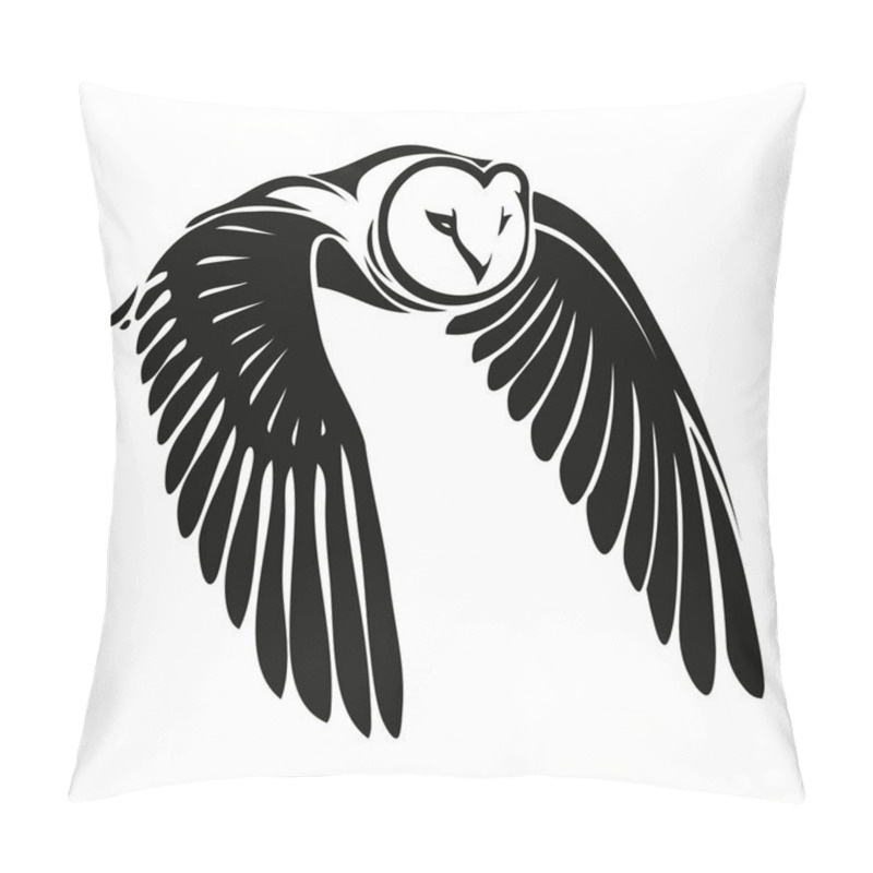 Personality  Owl In Flight Pillow Covers