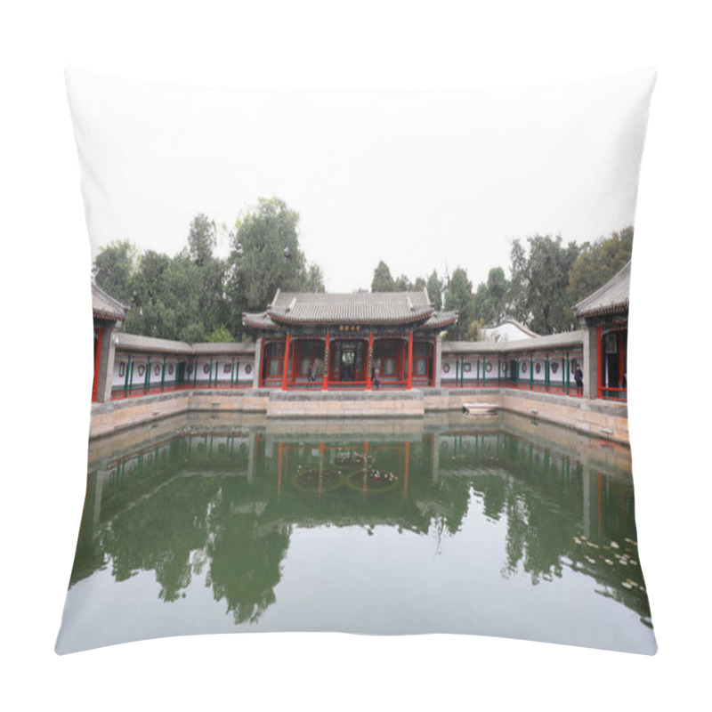 Personality  Chinese Classical Architectural Scenery, Beijing Pillow Covers