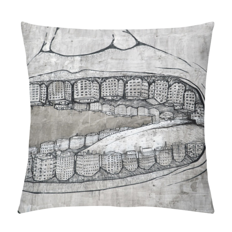 Personality  Graffiti Pillow Covers