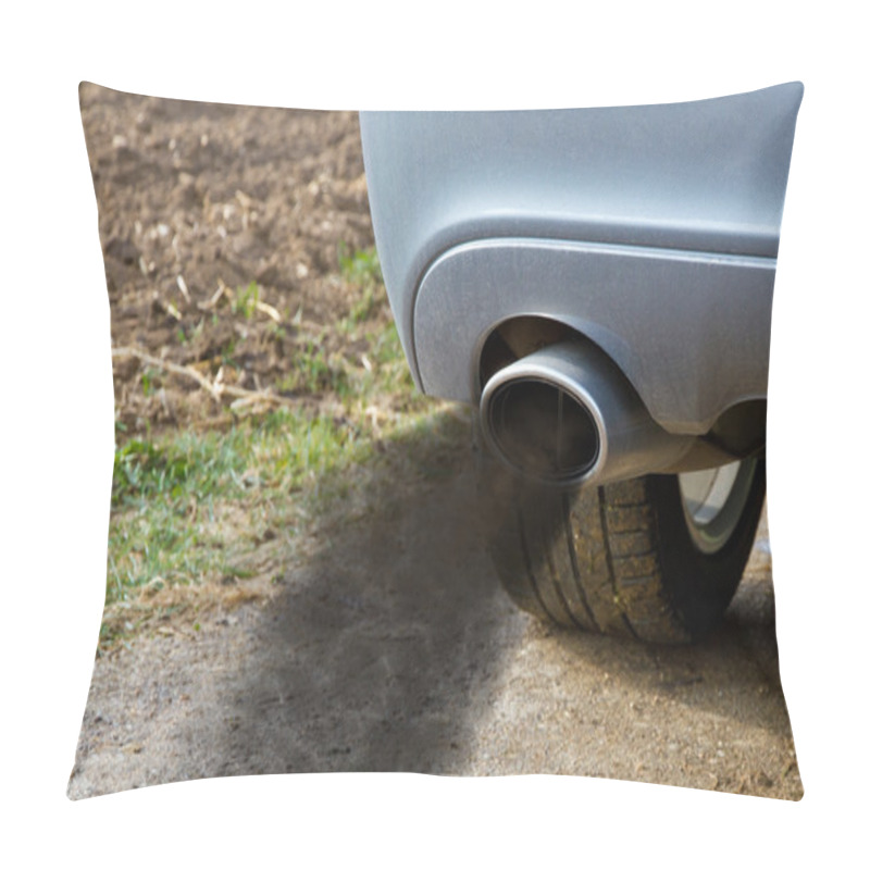 Personality  Smoking Exhaust Pipe Pillow Covers