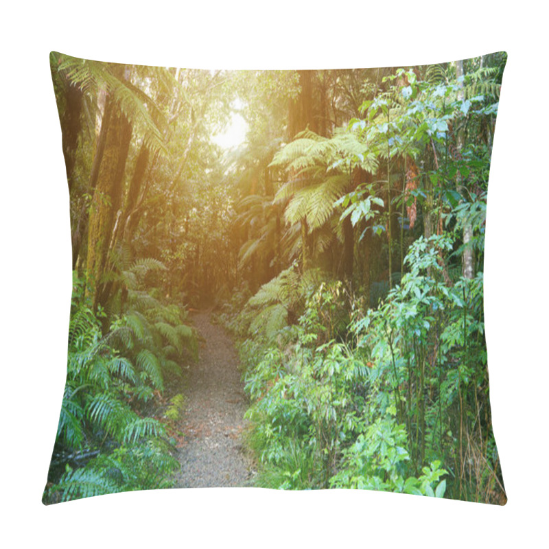 Personality  Forest Walking Trail Pillow Covers