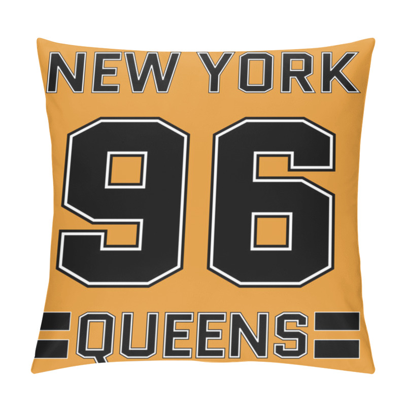 Personality  T-shirt New York Pillow Covers