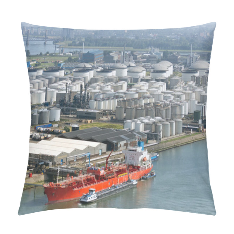 Personality  Oil Tanker Terminal Pillow Covers