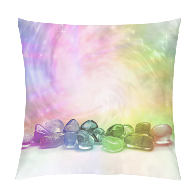 Personality  Cosmic Healing Crystals Pillow Covers