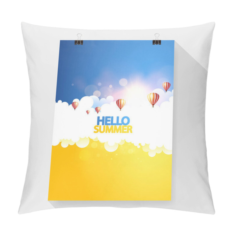 Personality  Summer Flyer Design   Pillow Covers