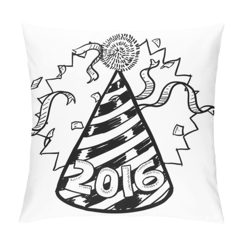 Personality  New Year's 2016 Sketch Pillow Covers