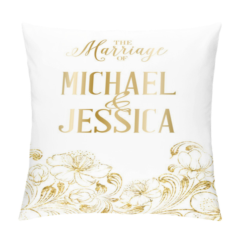 Personality  Marriage Card Template. Pillow Covers