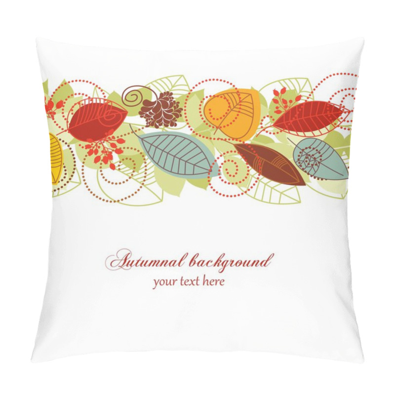 Personality  Fall Seamless Background Pillow Covers