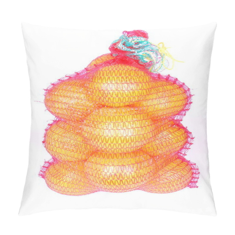 Personality  Bag Of Oranges Pillow Covers