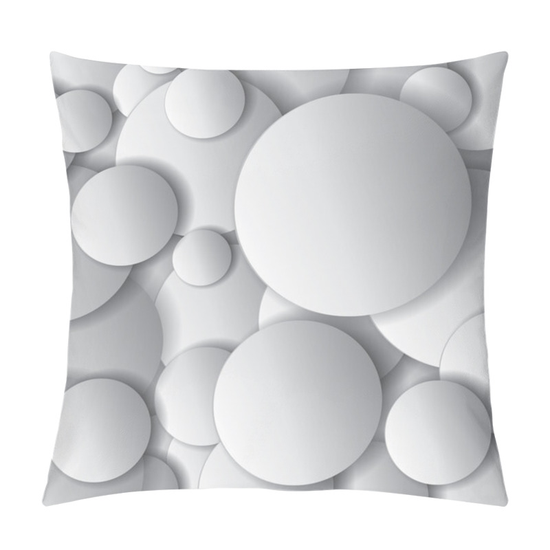 Personality  Vector Circles, Minimal Objects, Abstract Vector Design Composition Pillow Covers