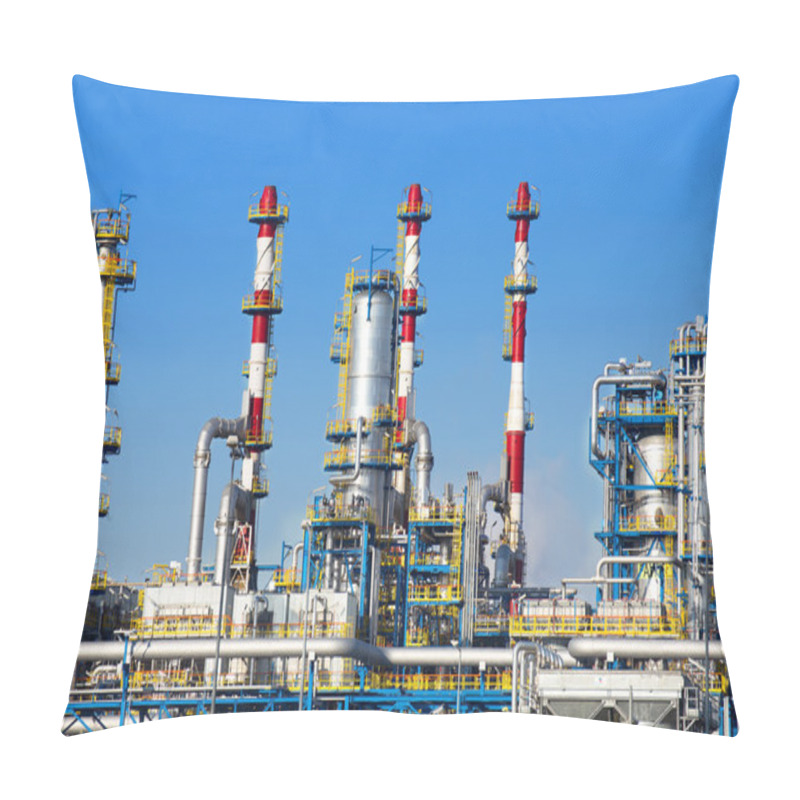 Personality  Petrochemical Plant Pillow Covers