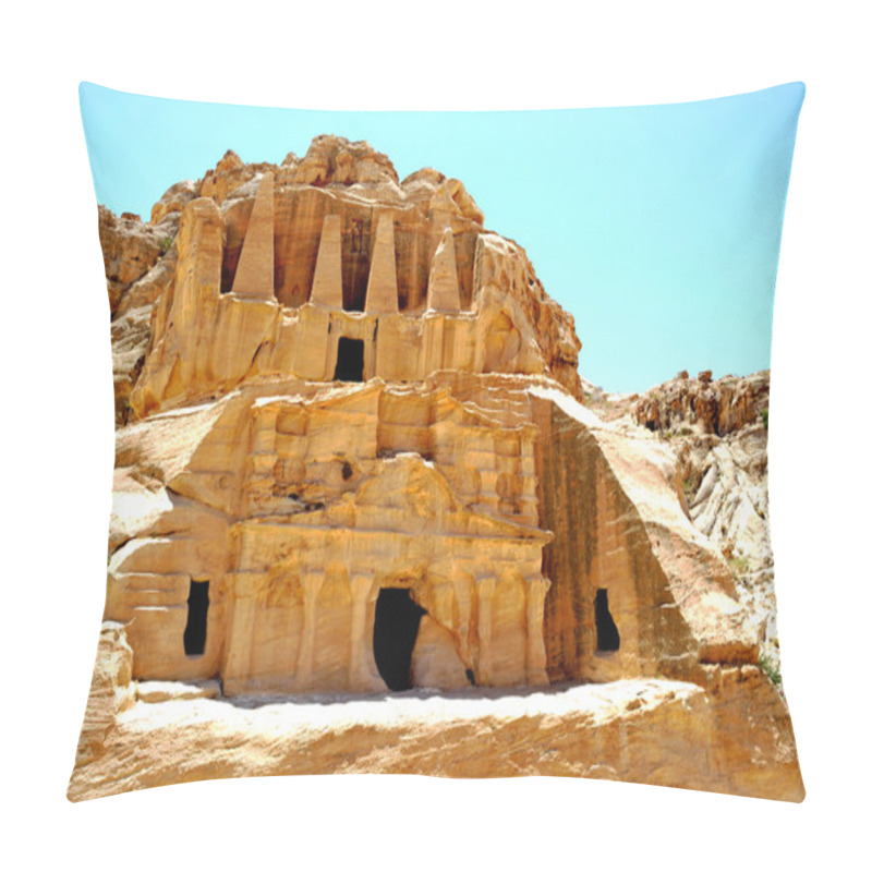 Personality  The Ancient City Of Petra, Jordan Pillow Covers