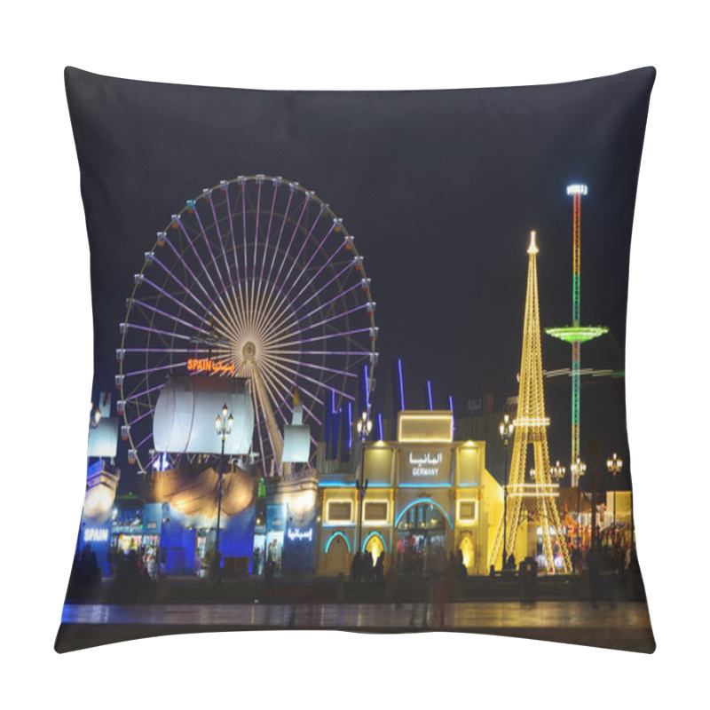 Personality  Dubai, UAE, November 10 2015. Global Village. Pillow Covers