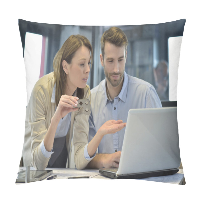 Personality  Engineers Working In Office Pillow Covers