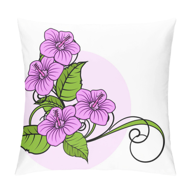 Personality  Decorative Flowers Corner Frame Pillow Covers