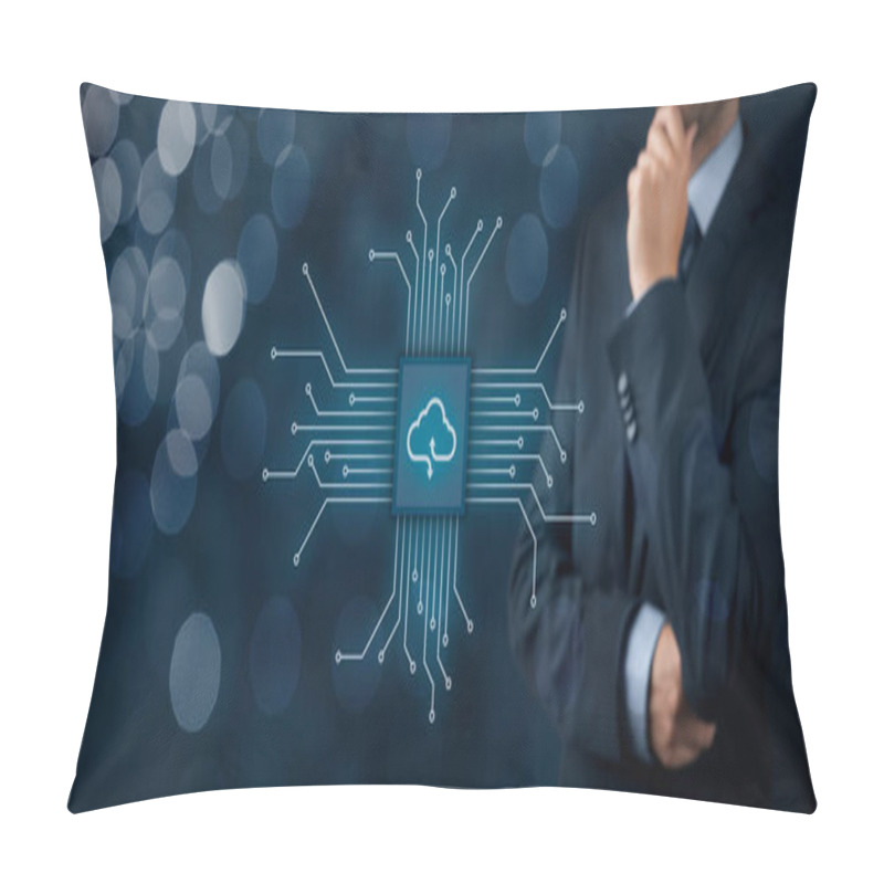 Personality  Cloud Computing Concept Pillow Covers