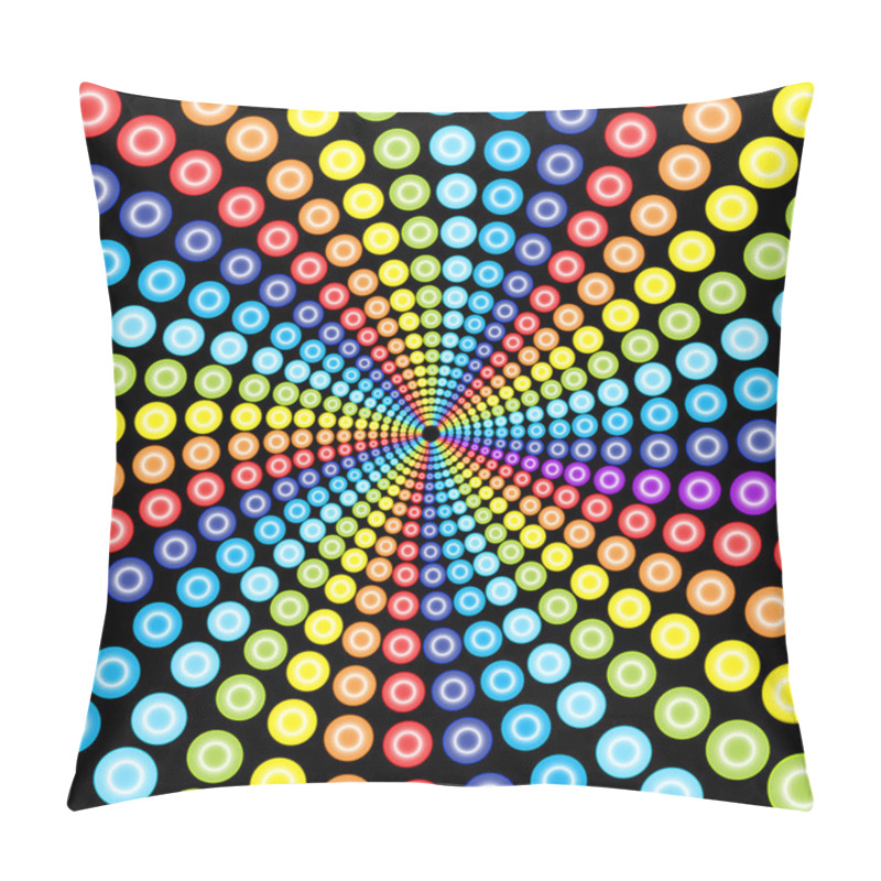 Personality  Disco Lights Background Pillow Covers