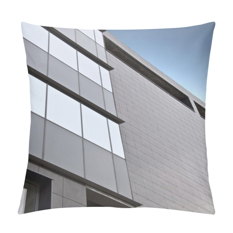 Personality  Detail Of The Facade Office Building Pillow Covers