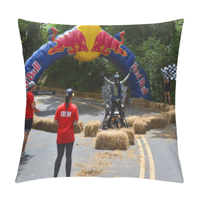 Personality  The Red Bull Trolley Grand Prix 2015 Pillow Covers