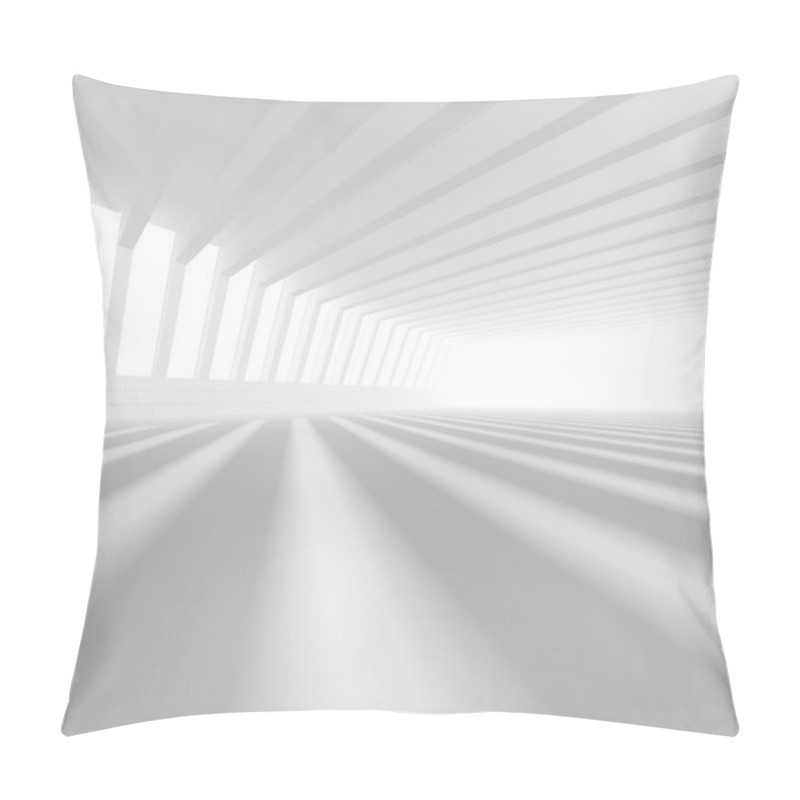 Personality  Empty White Open Space 3D Rendering Pillow Covers