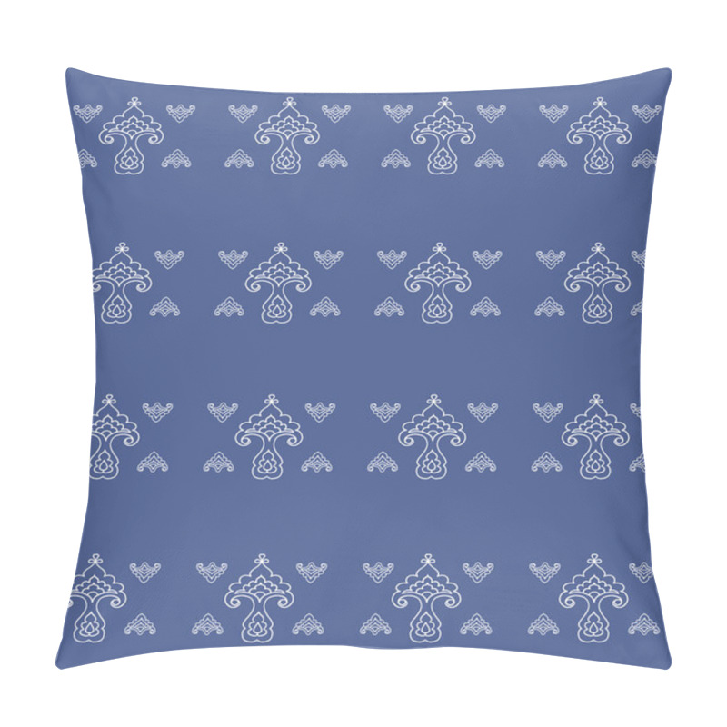 Personality  Tatar Stylized Flower Pattern. Pillow Covers