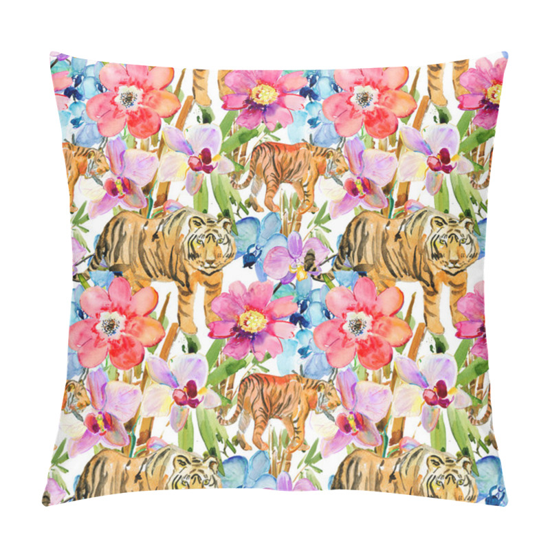 Personality  Jungle Seamless Pattern Pillow Covers