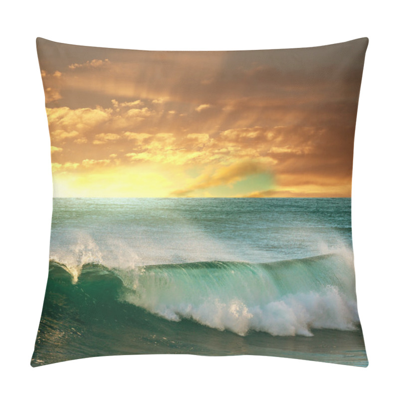 Personality  Sea Sunset Pillow Covers