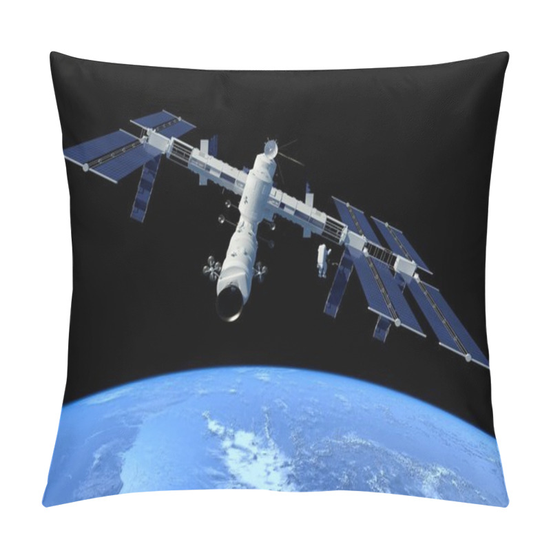 Personality  Space Station Pillow Covers