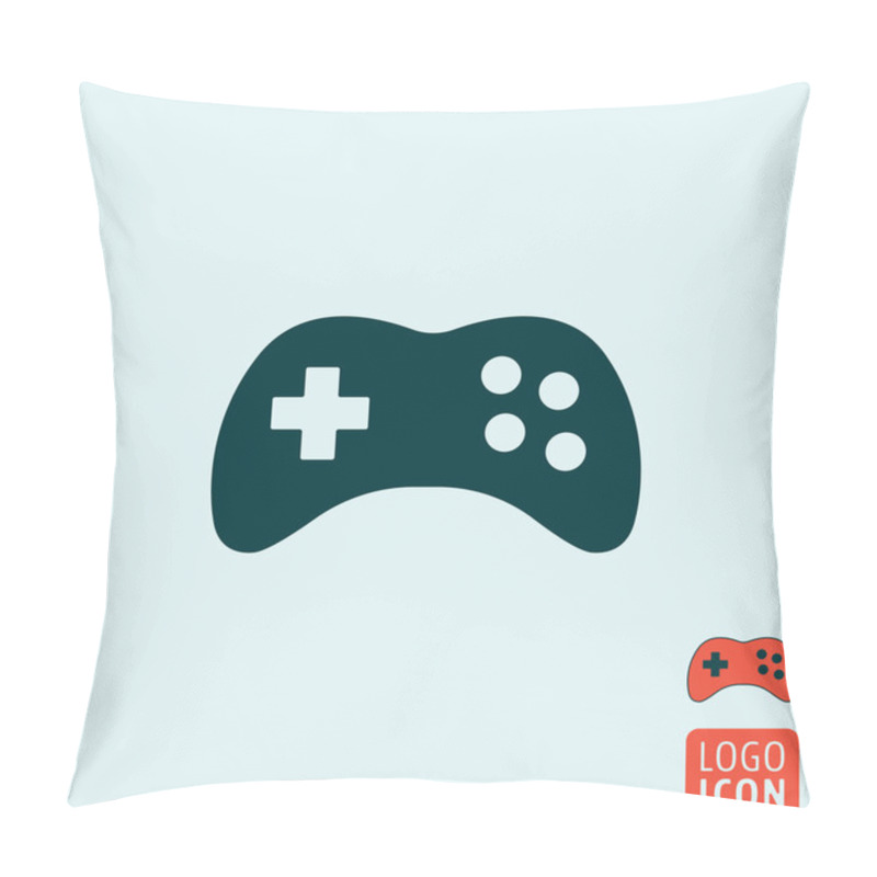 Personality  Gamepad Icon Isolated Pillow Covers