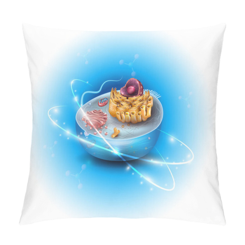 Personality  Cell Structure Pillow Covers