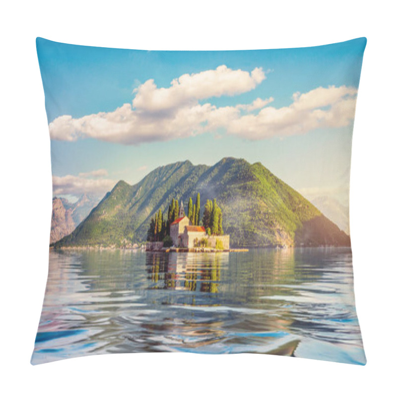 Personality  George Island In Perast Pillow Covers