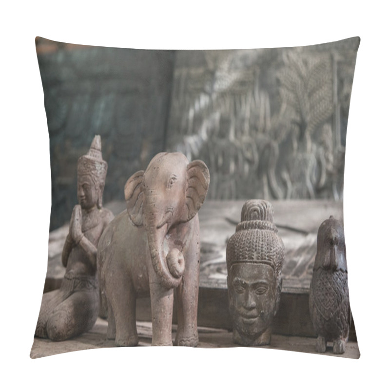 Personality  Crafts Of Cambodia Pillow Covers