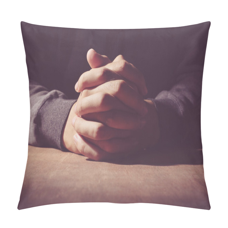 Personality  Hands Of Praying Pillow Covers