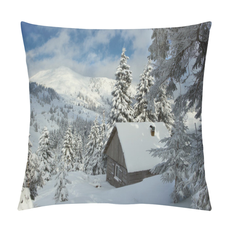 Personality  Winter Mountains And Fog Pillow Covers