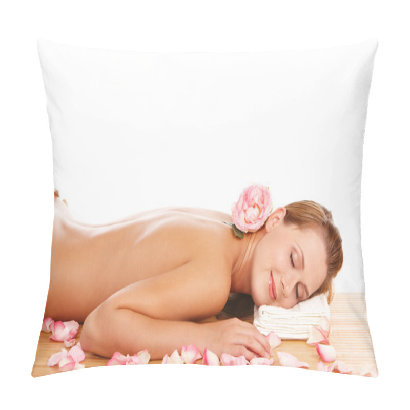 Personality  Relaxing At Spa Pillow Covers