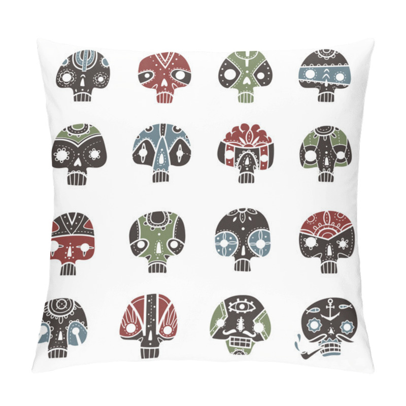 Personality  Skulls Big Set Pillow Covers